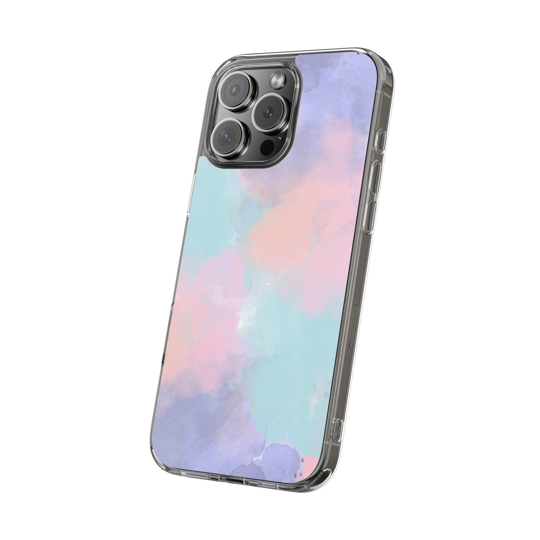Shades of Pastel Clear Cases