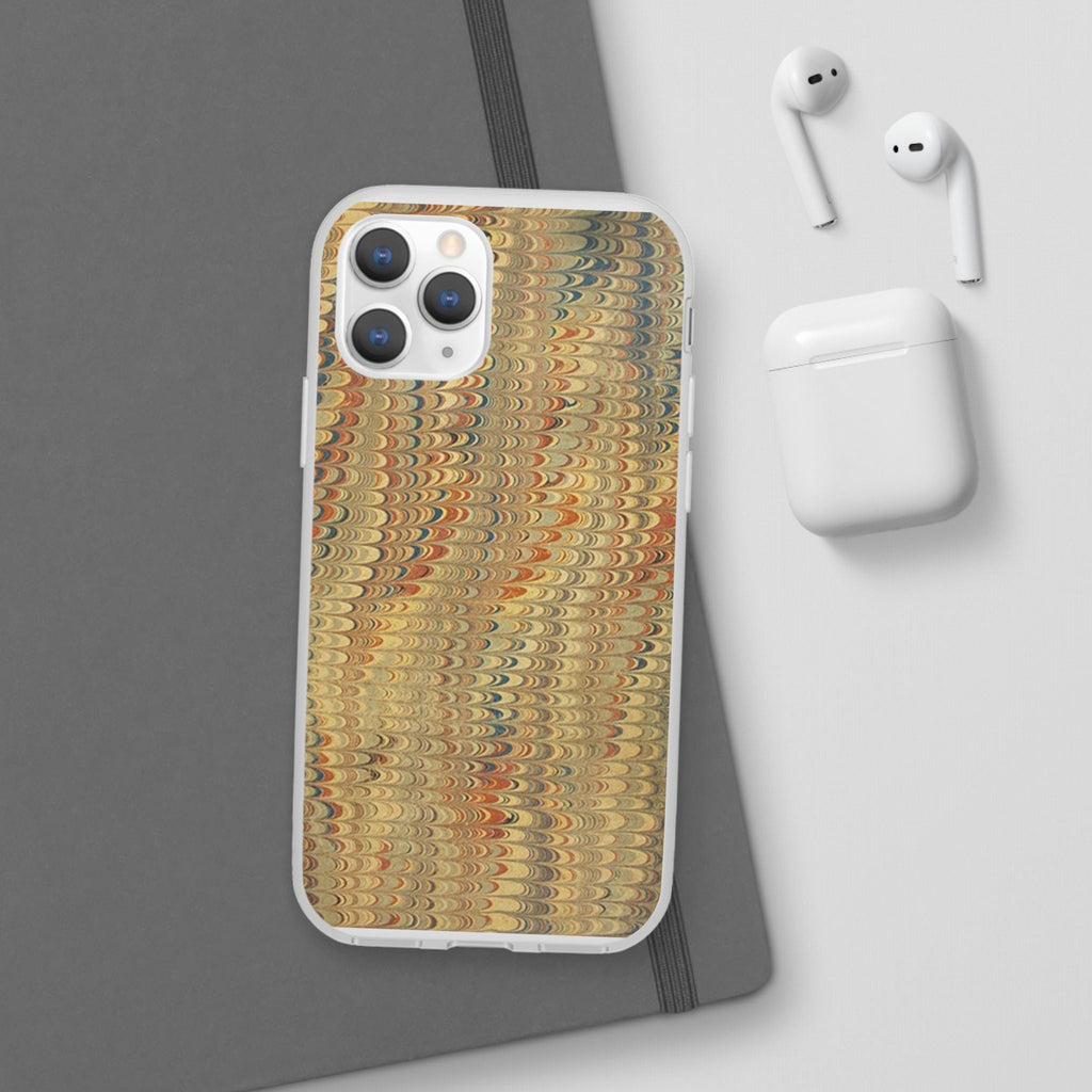 Golden Fall Neutrals Italian Marbled Design Stylish Phone Cases