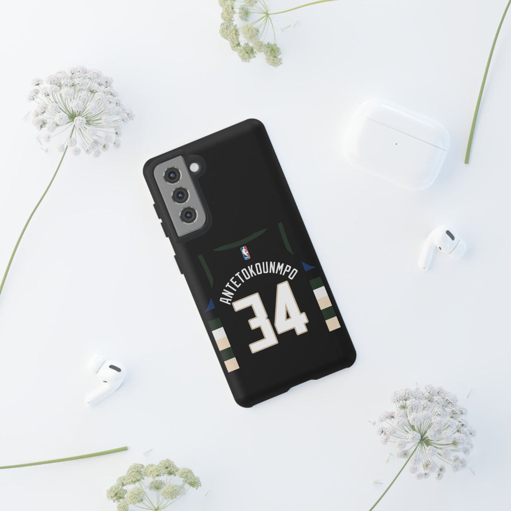 Giannis Antetokounmpo Force Drive Edition – Heavy-Duty ShockGuard Layers, Athletic Slim Fit | iPhone 8–16 Pro Max & Samsung S10–S25 Ultra Supported
