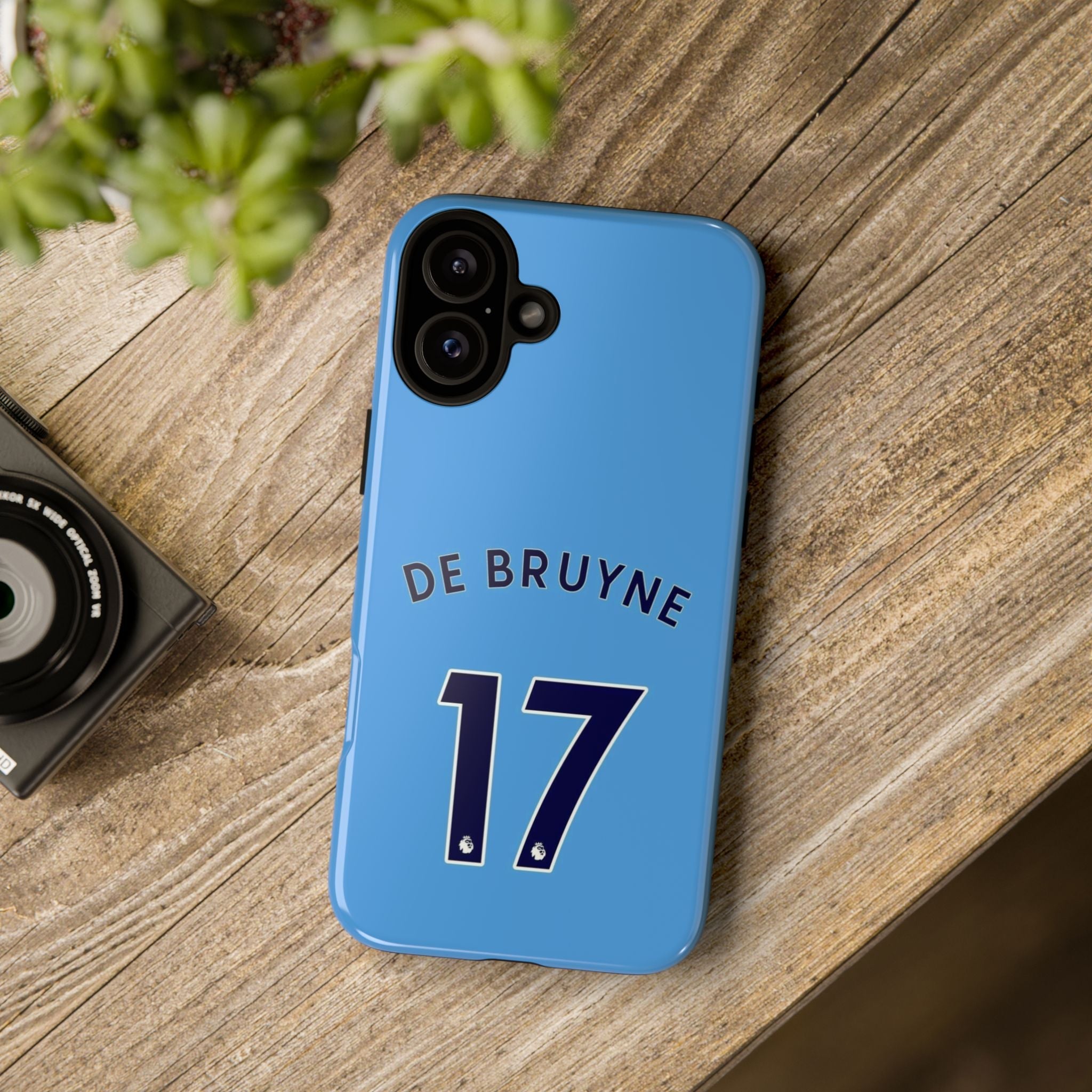 Kevin De Bruyne VisionGuard – Enhanced Protection & Sleek Design | Fits iPhone 8–16 Pro Max & Galaxy S10–S25 Ultra