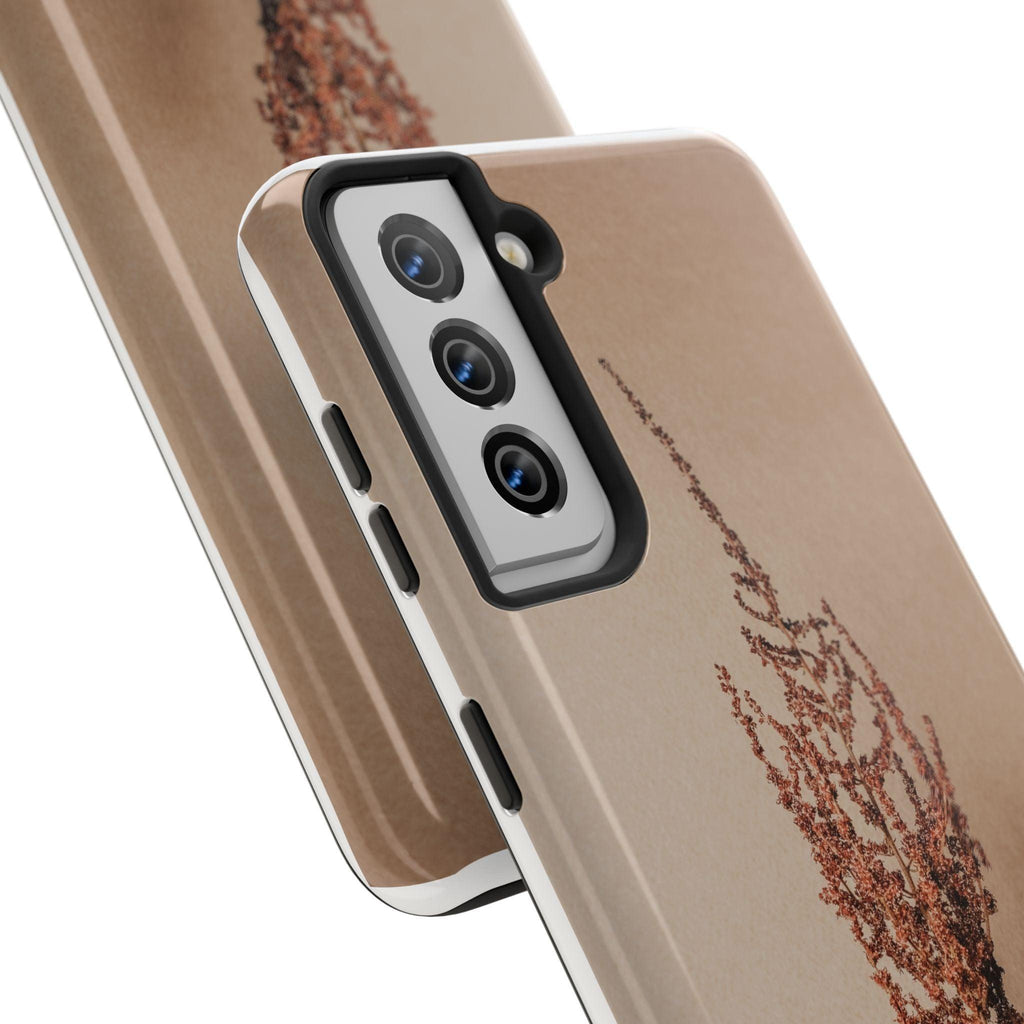 Brown Dry Leaf Tough Phone Cases