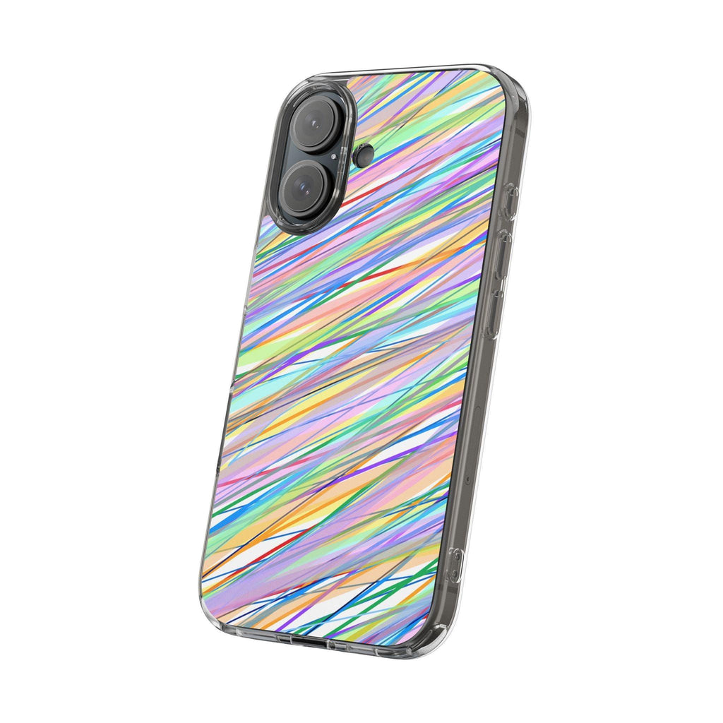 Threads Of Colors Clear Case