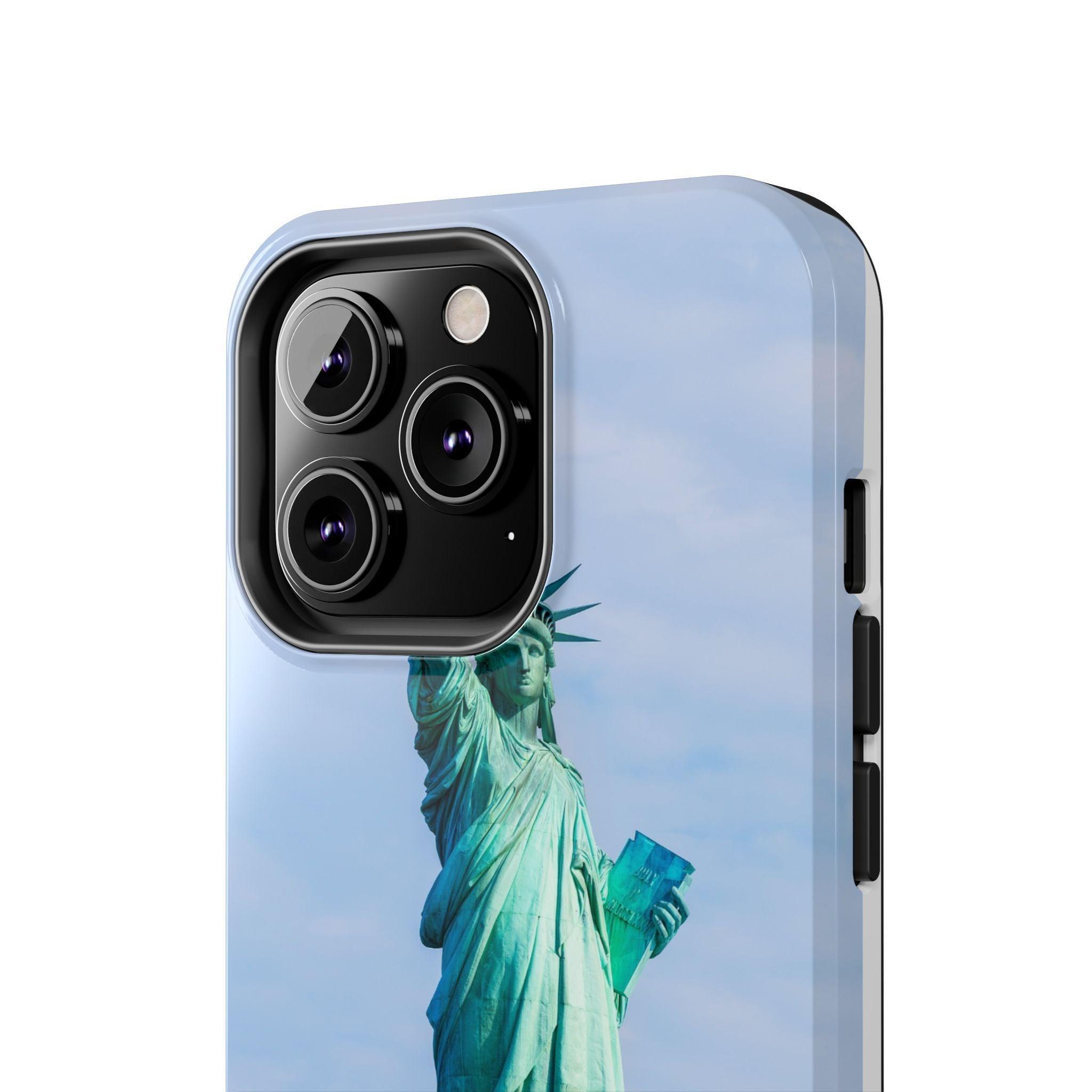 Statue of Liberty Printed Tough Phone Case - Iconic Freedom Design