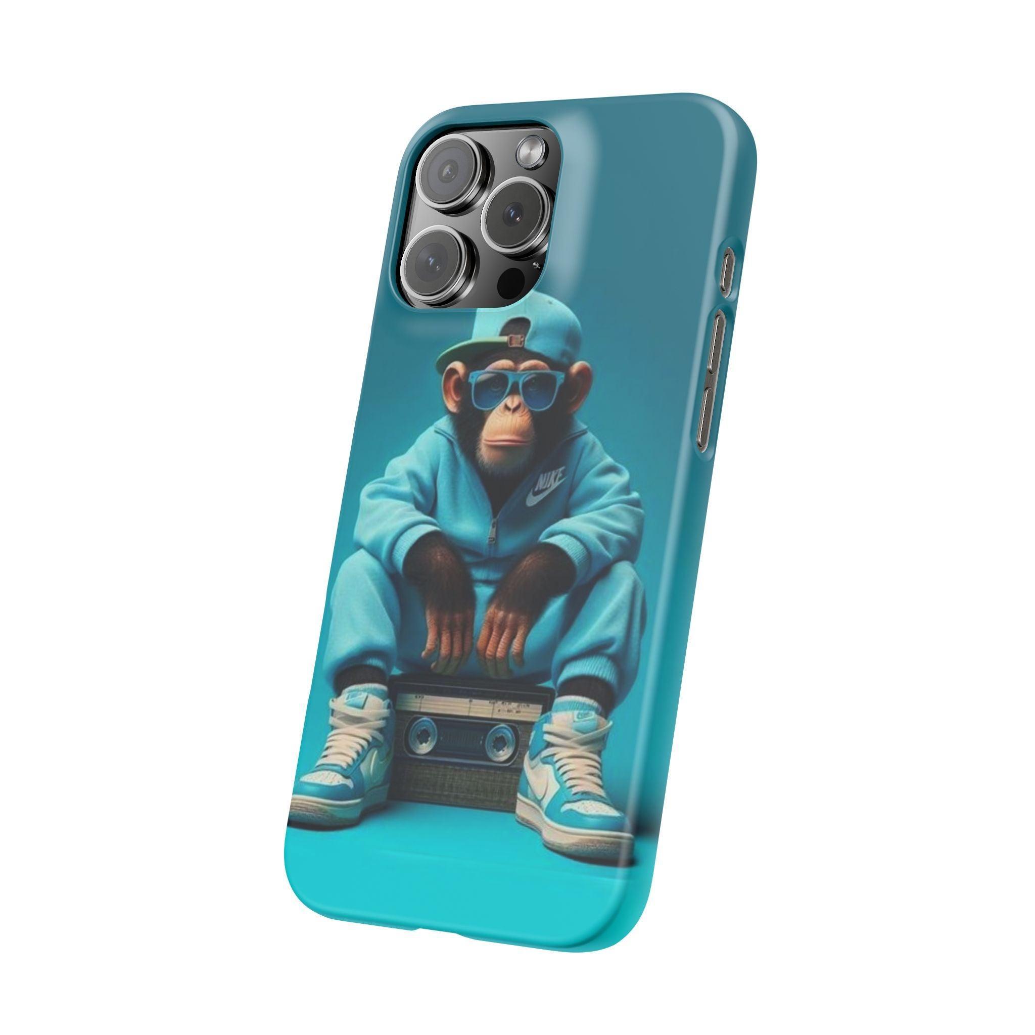 Monkey Madness Phone Case – Unleash the Fun with Cartoon Style!