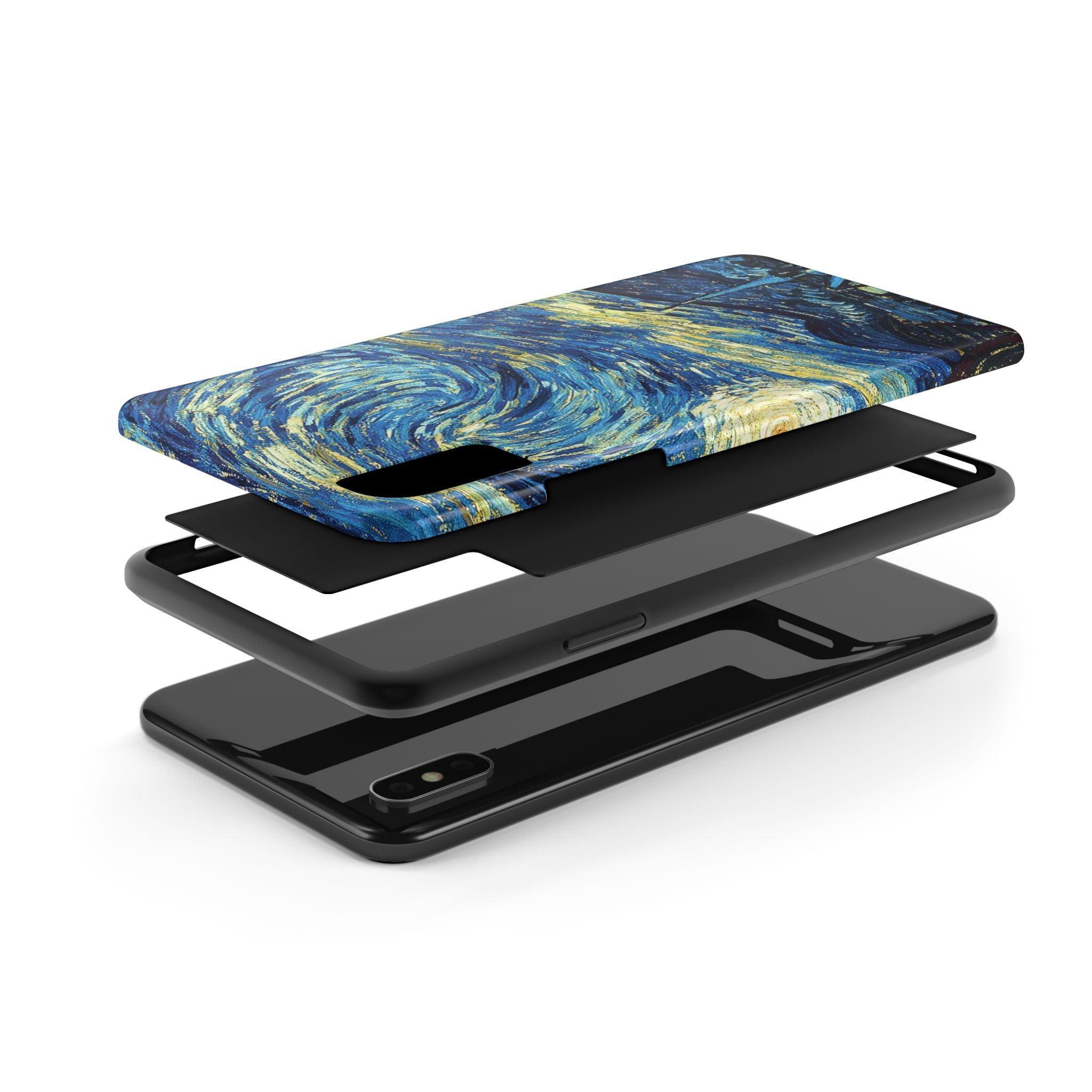 Blue And Yellow Theme Art Colors Tough Phone Cases
