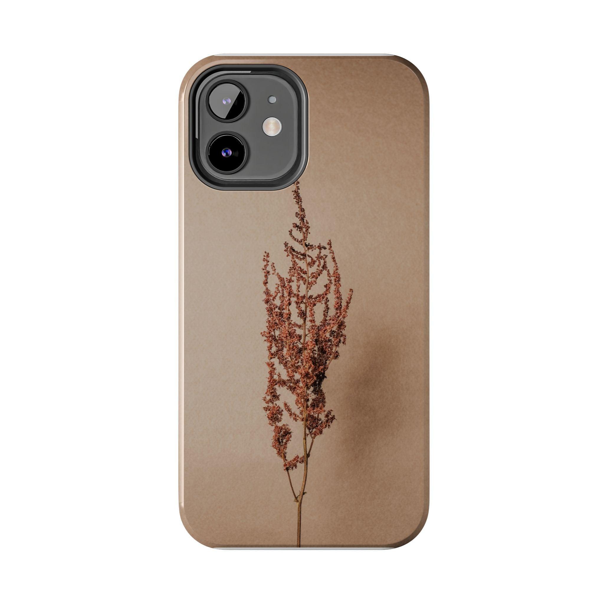 Brown Dry Leaf Tough Phone Cases