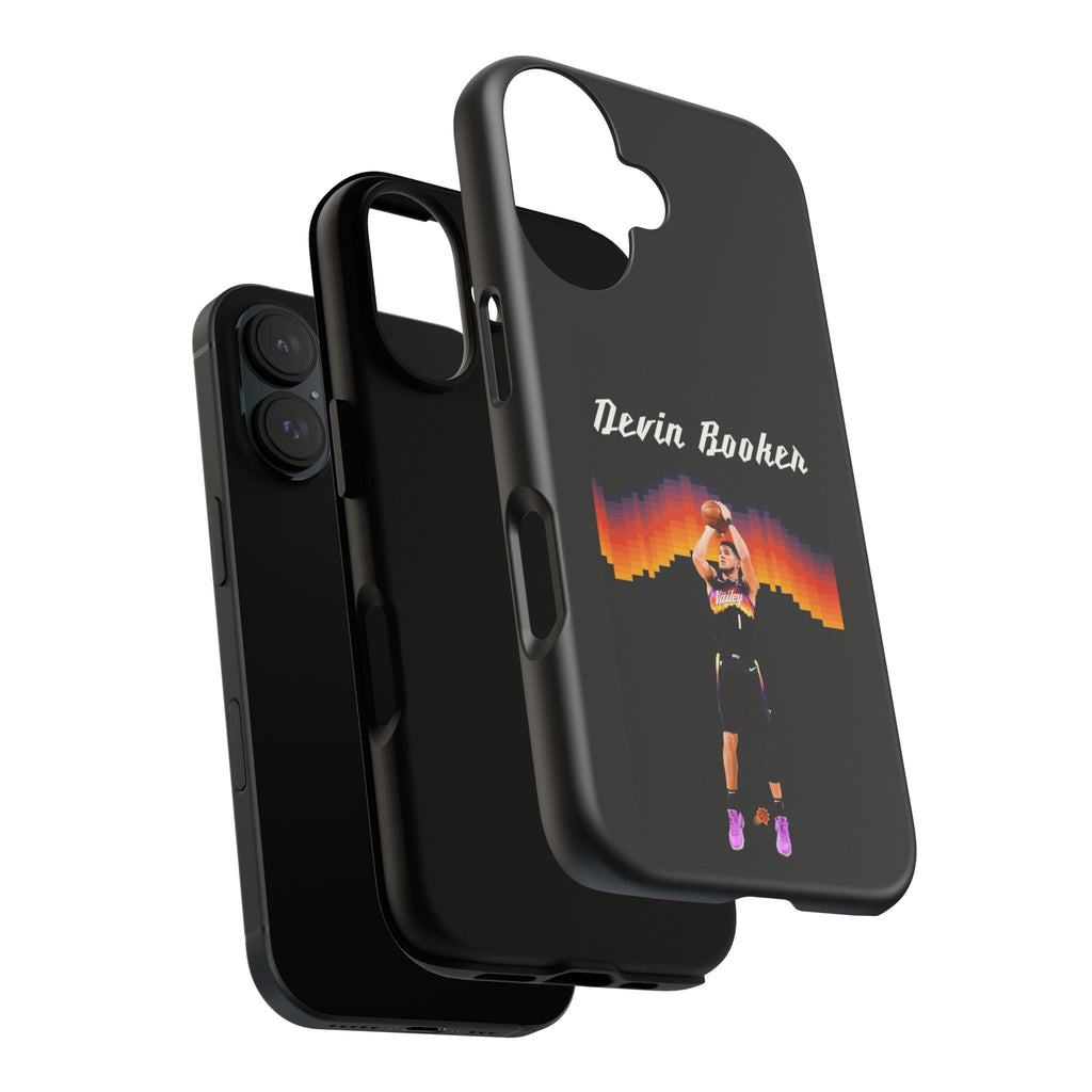 Devin Booker Precision Blaze Series – Dual-Layer ShockGuard Protection | Fits iPhone 8–16 Pro Max & Samsung Galaxy S10–S25 Ultra
