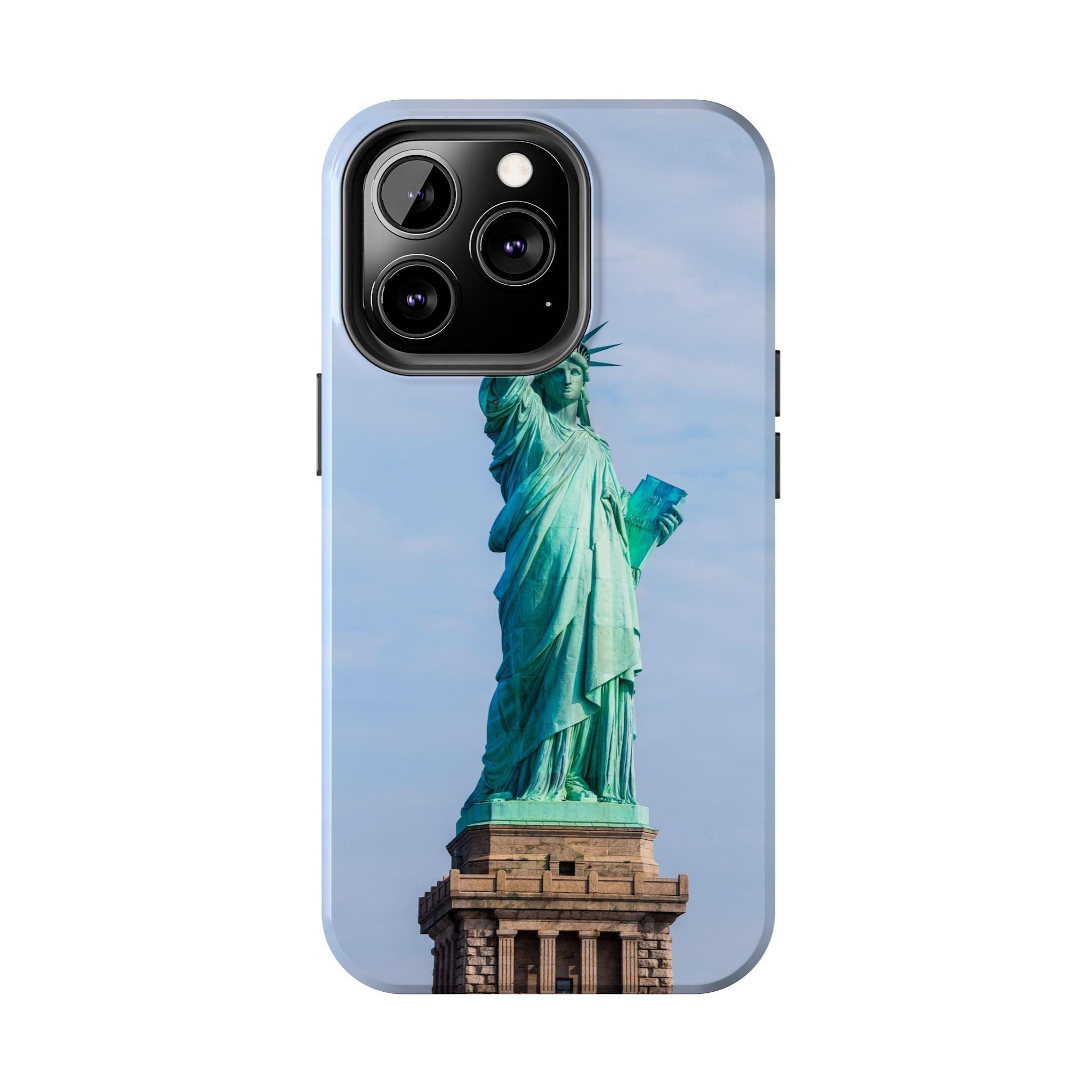 Statue of Liberty Printed Tough Phone Case - Iconic Freedom Design