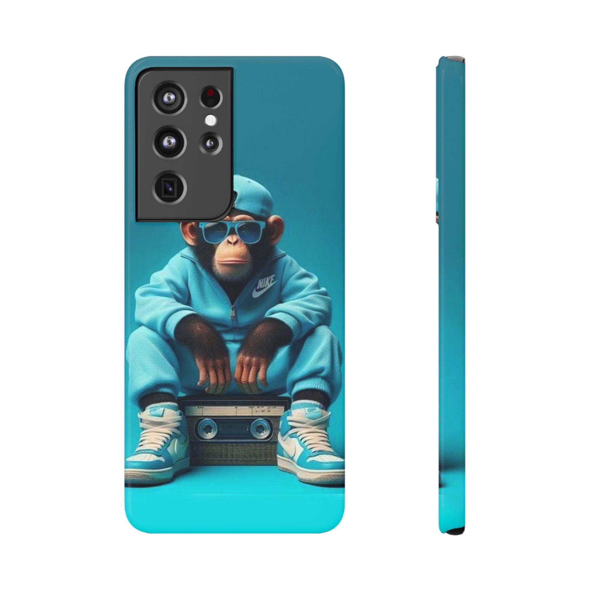 Monkey Madness Phone Case – Unleash the Fun with Cartoon Style!