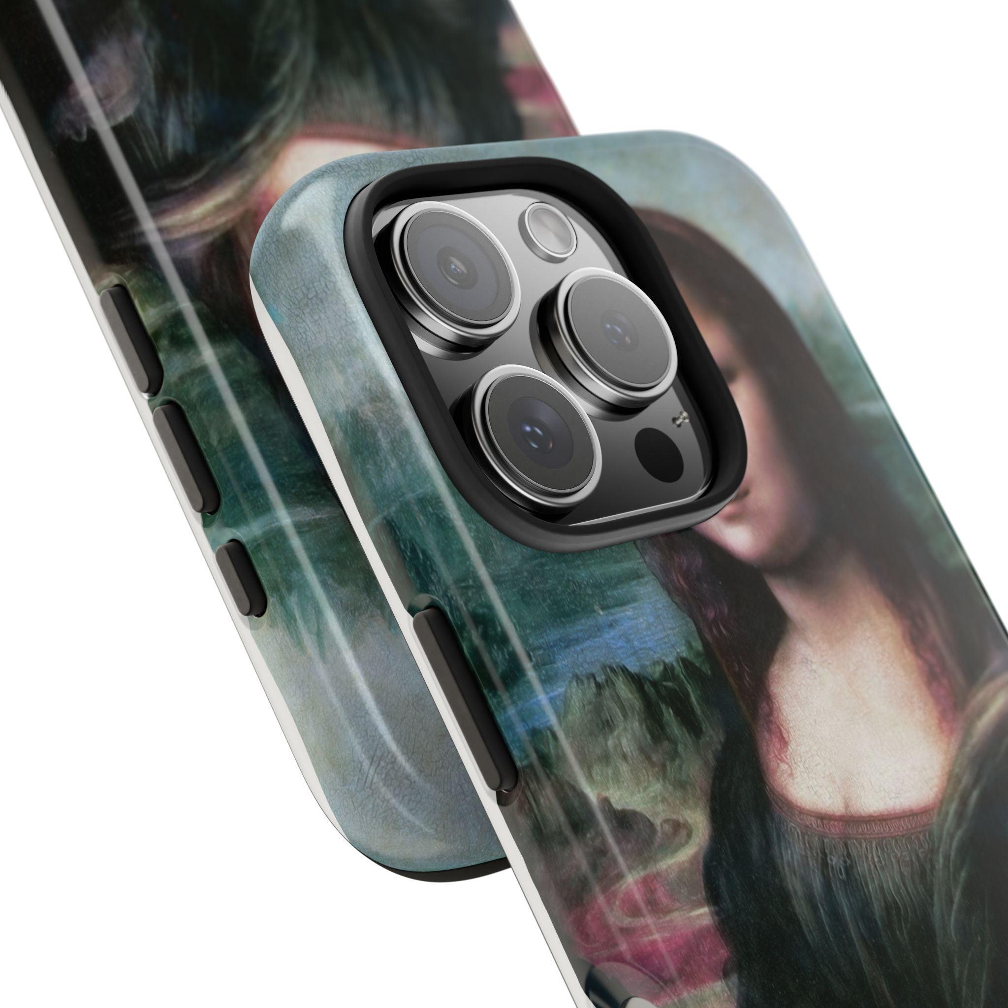 Mona Lisa Painting Tough Phone Cases