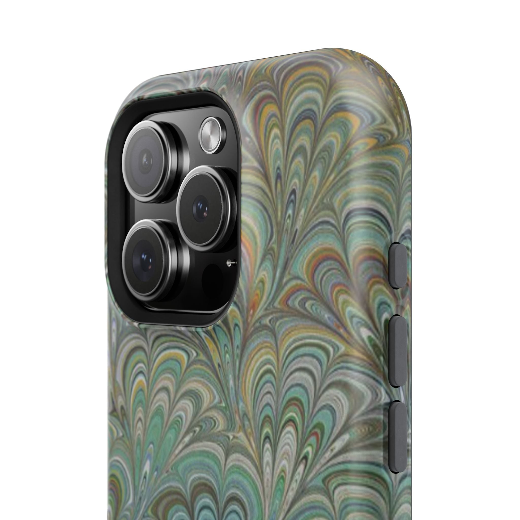 Italian Peacock Green Highly Durable Phone Case for Apple + Samsung