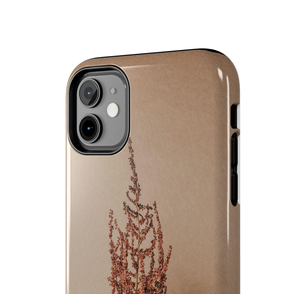 Brown Dry Leaf Tough Phone Cases