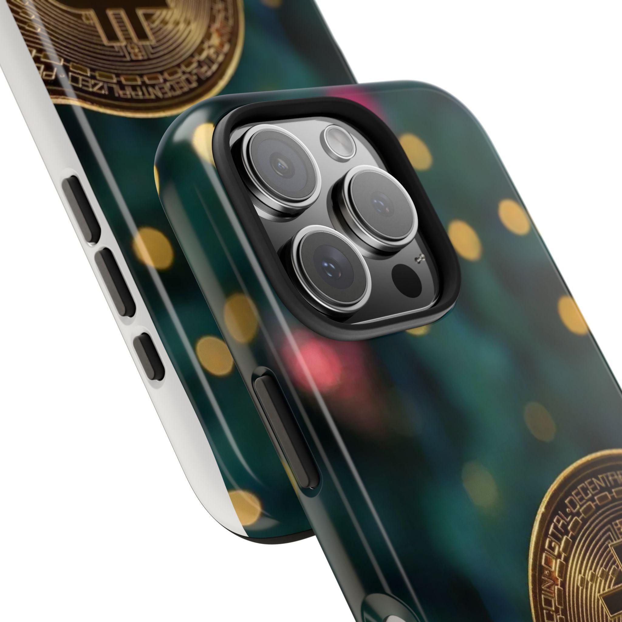 Crypto Bitcoin High Quality Printed Tough Phone Cases