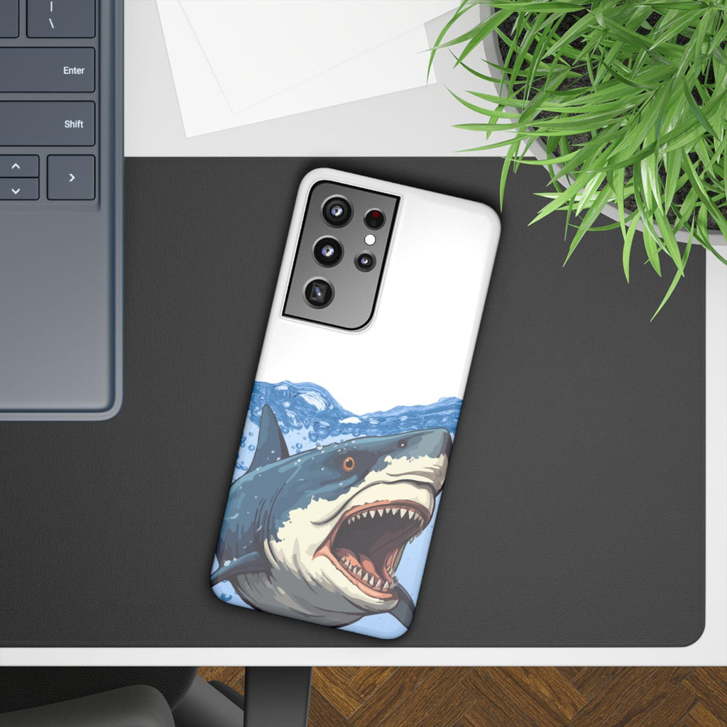 Shark Frenzy Phone Case – Dive into Bold Style