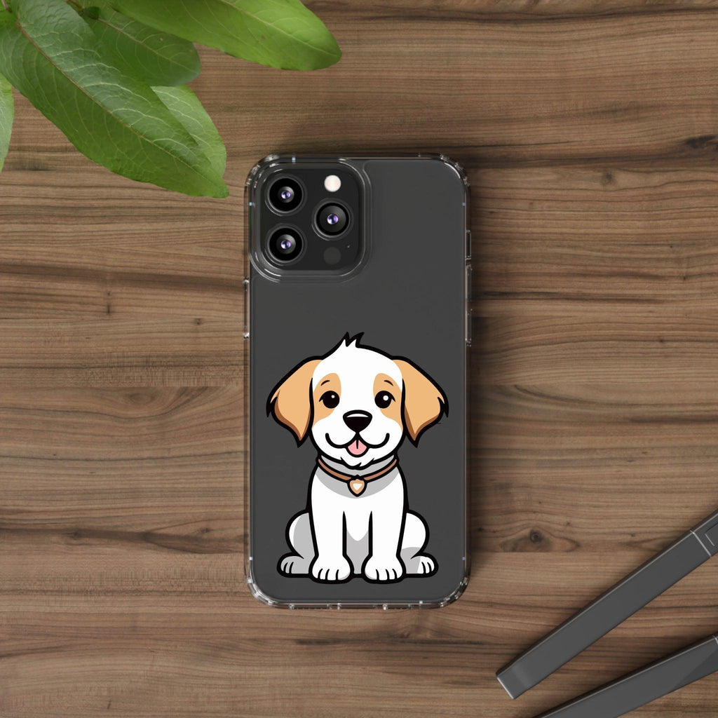 Clear Cases With Dog Printed