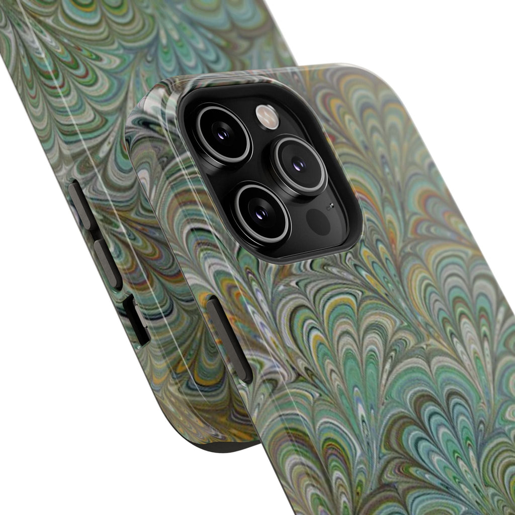 Italian Peacock Green Highly Durable Phone Case for Apple + Samsung