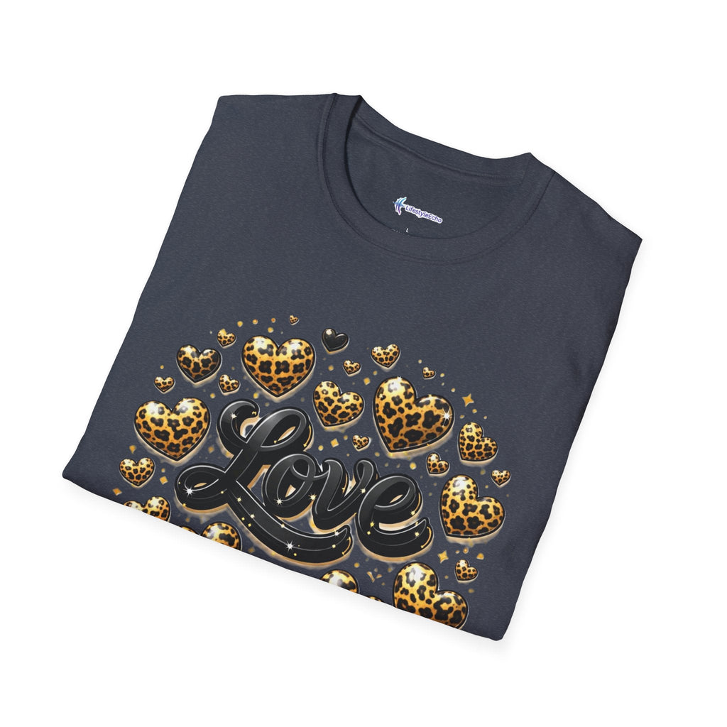 Love Surrounded by Gold Balloons T-Shirt