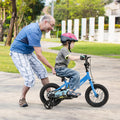 12 Inch Kids Bike with Removable Training Wheels for Aged 3-4 Years Old