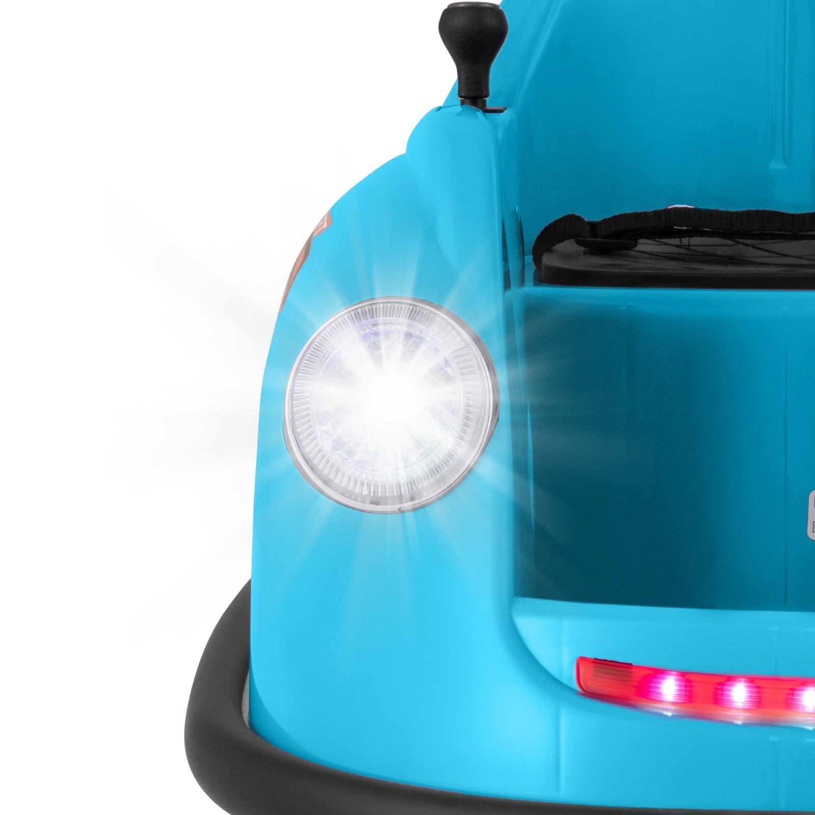 12V Electric Kids Ride on Bumper Car Battery Powered Bumping Car with Remote Control-Blue