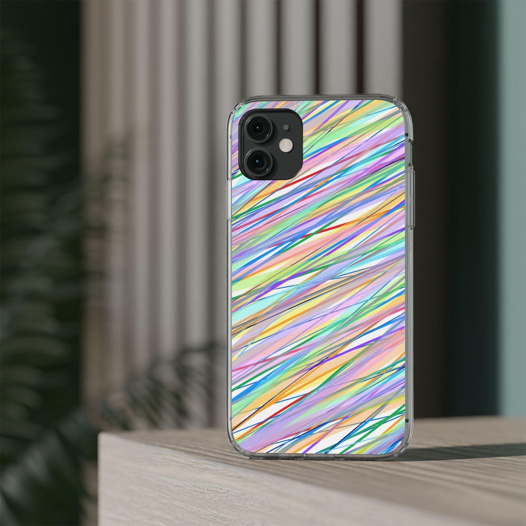 Threads Of Colors Clear Case
