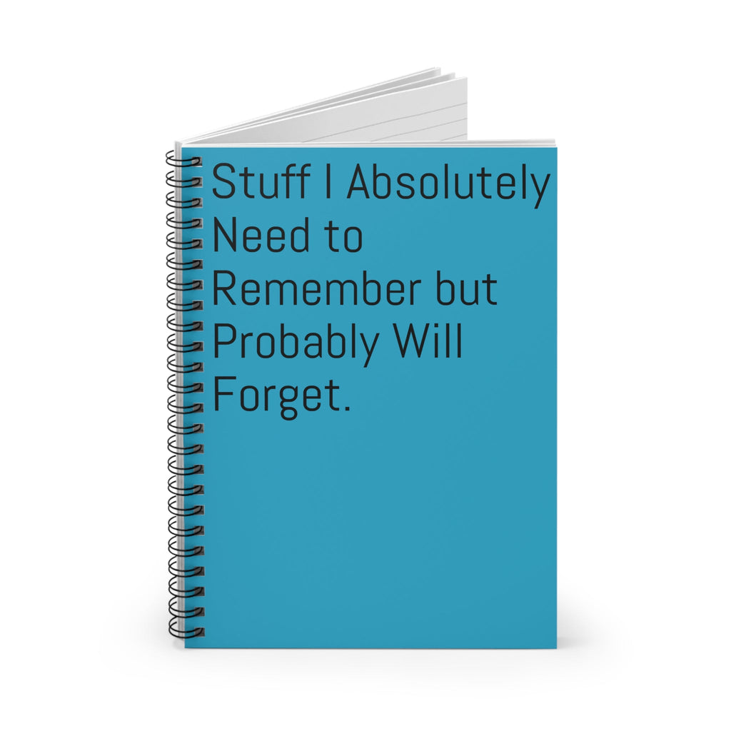 Turquoise Quote Notebook