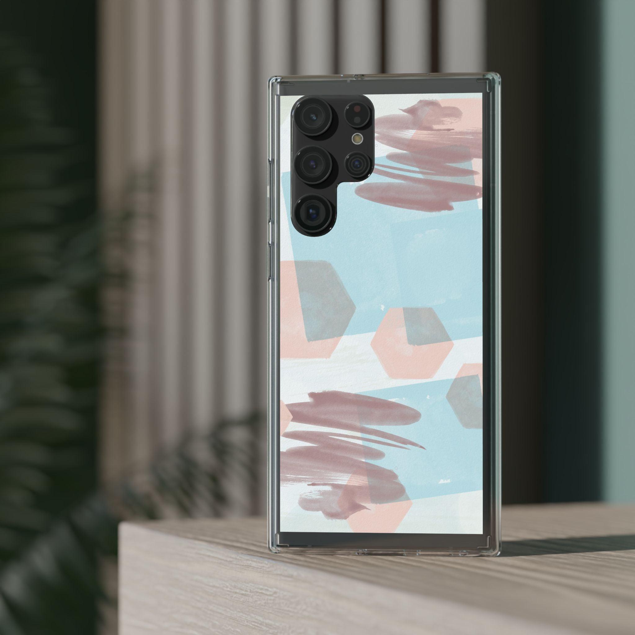 Shades In Abstract Clear Cases
