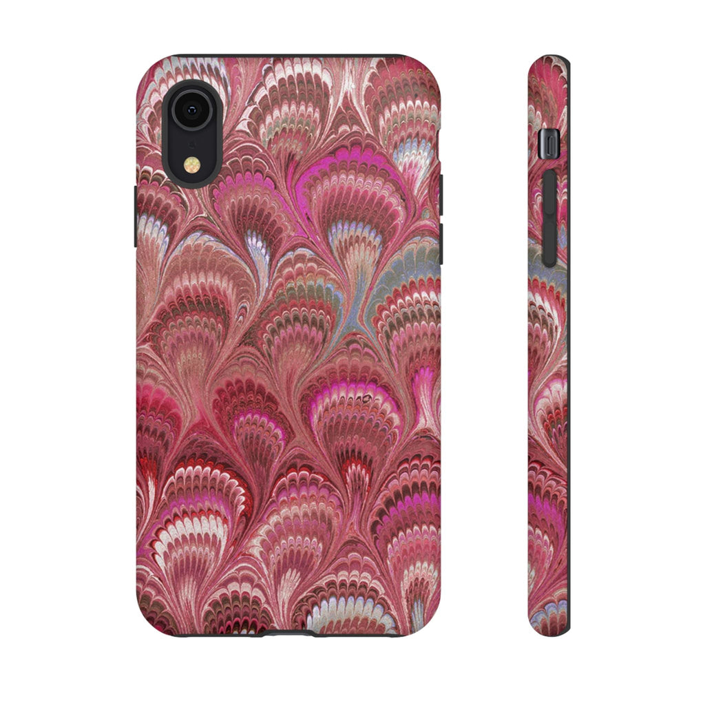 Shades of Pink Marbled Phone Case —  Dual Layer - Tough Protective Phone Cover