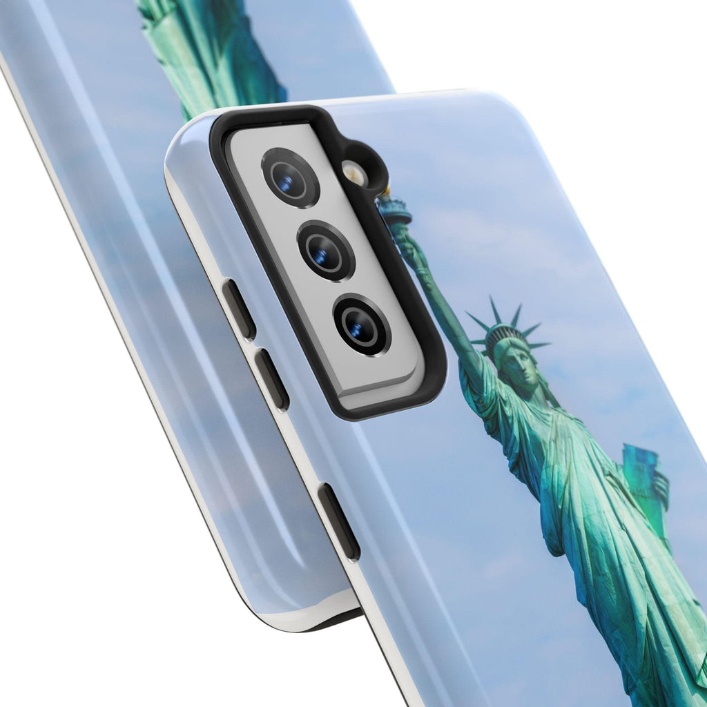 Statue of Liberty Printed Tough Phone Case - Iconic Freedom Design