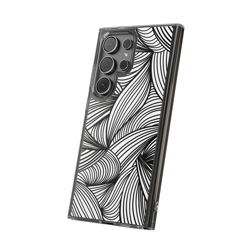 Black and White Illusion Clear Cases