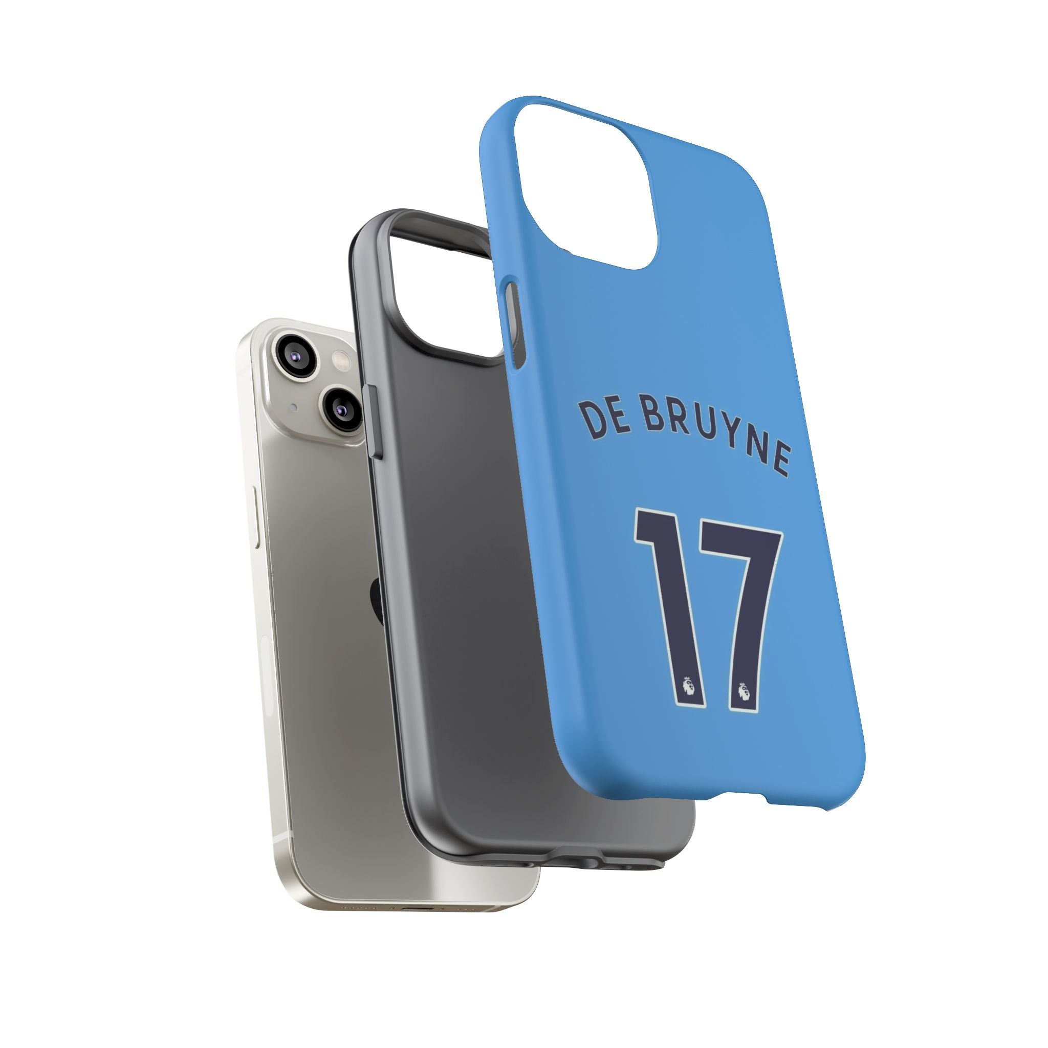Kevin De Bruyne VisionGuard – Enhanced Protection & Sleek Design | Fits iPhone 8–16 Pro Max & Galaxy S10–S25 Ultra
