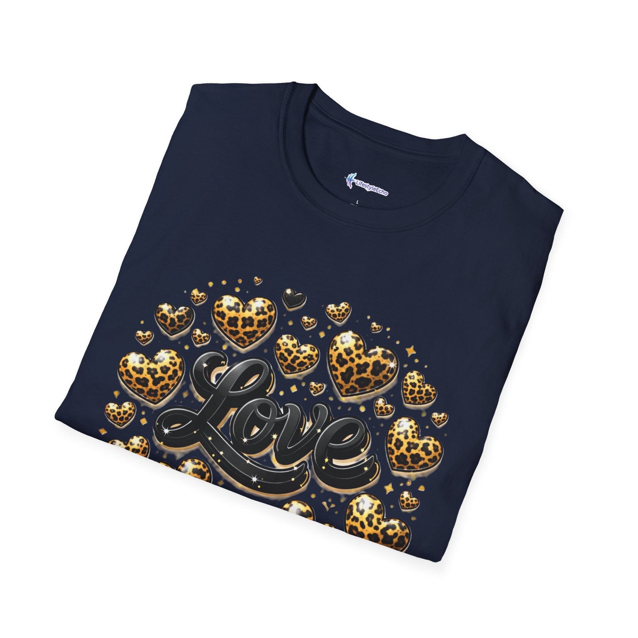 Love Surrounded by Gold Balloons T-Shirt