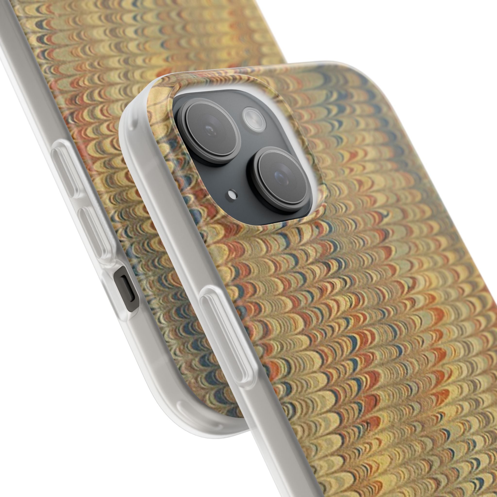 Golden Fall Neutrals Italian Marbled Design Stylish Phone Cases