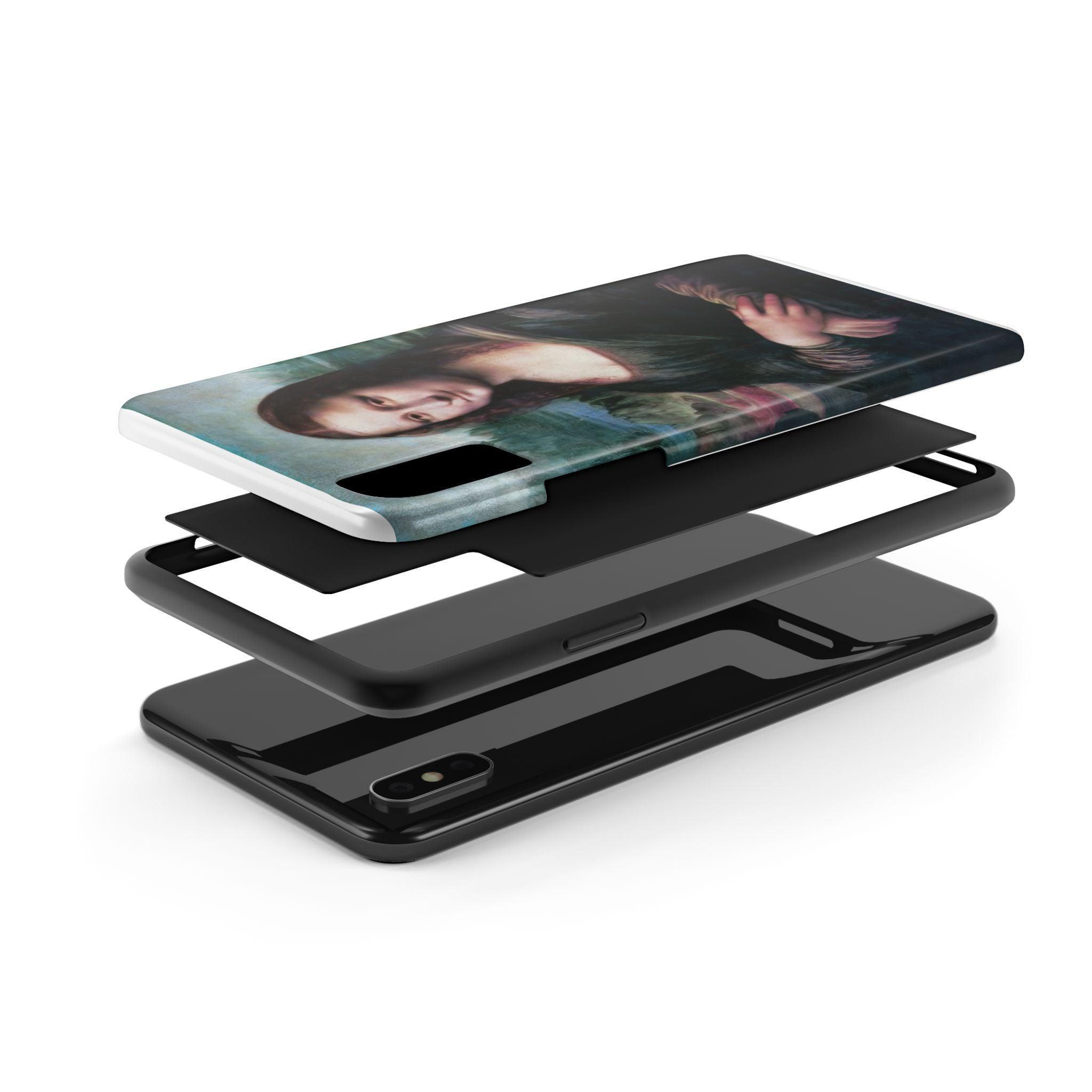 Mona Lisa Painting Tough Phone Cases