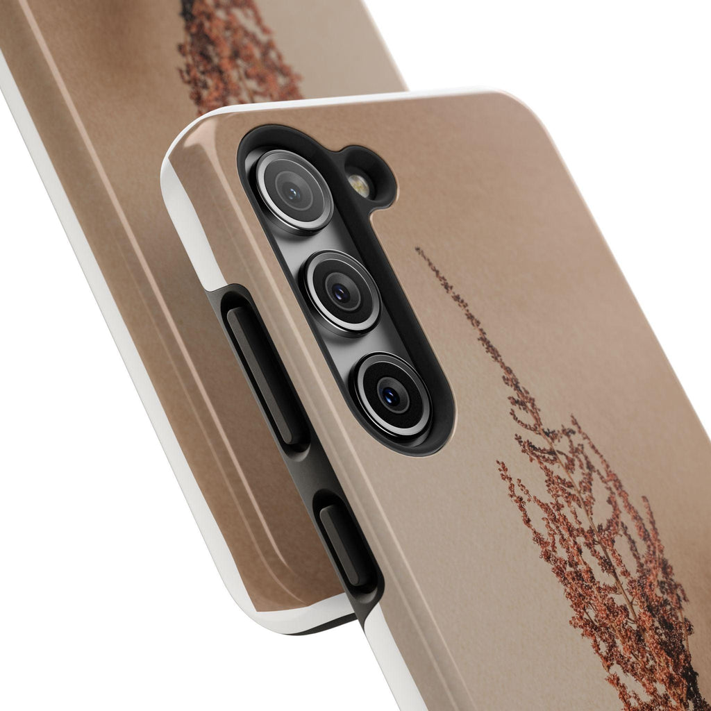 Brown Dry Leaf Tough Phone Cases