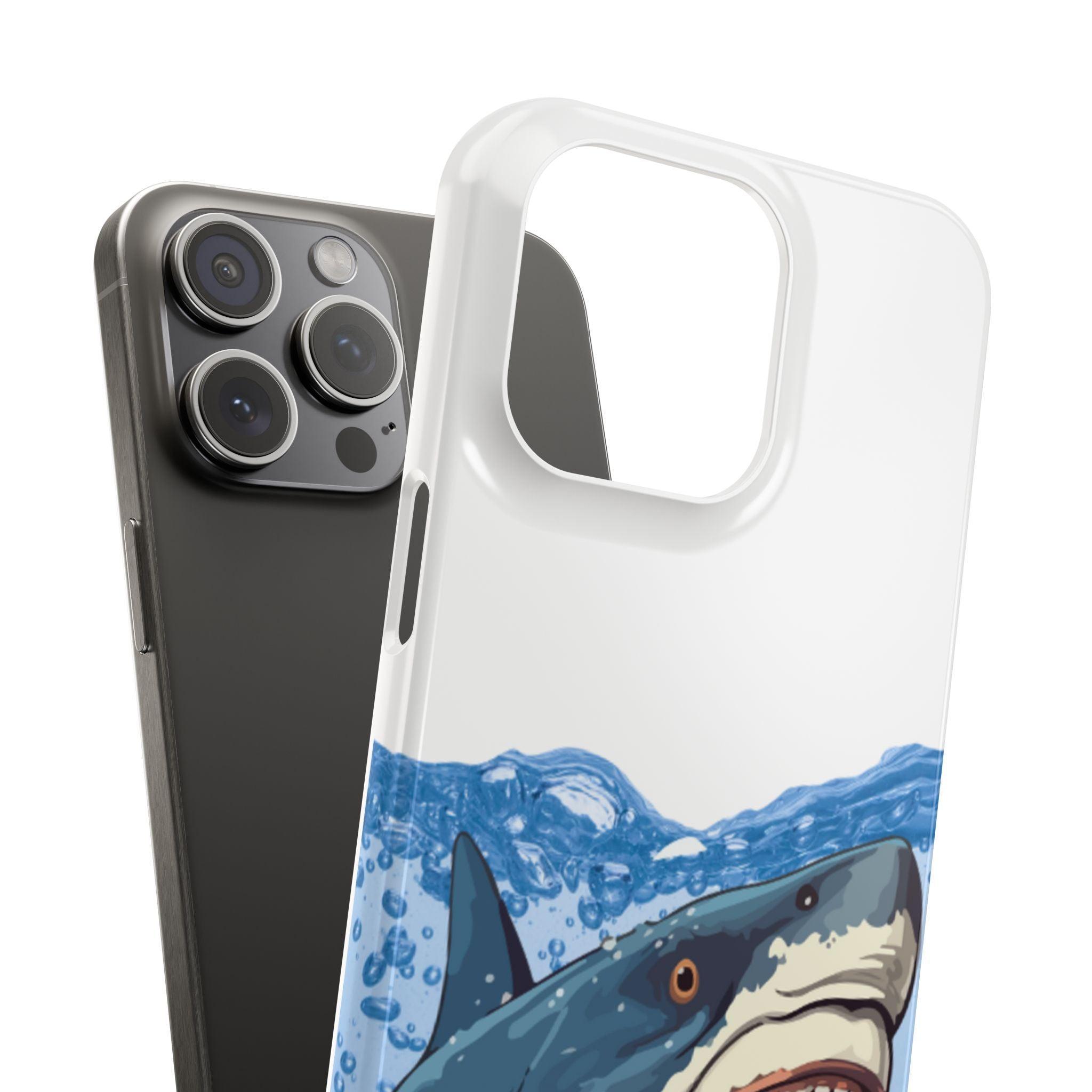 Shark Frenzy Phone Case – Dive into Bold Style