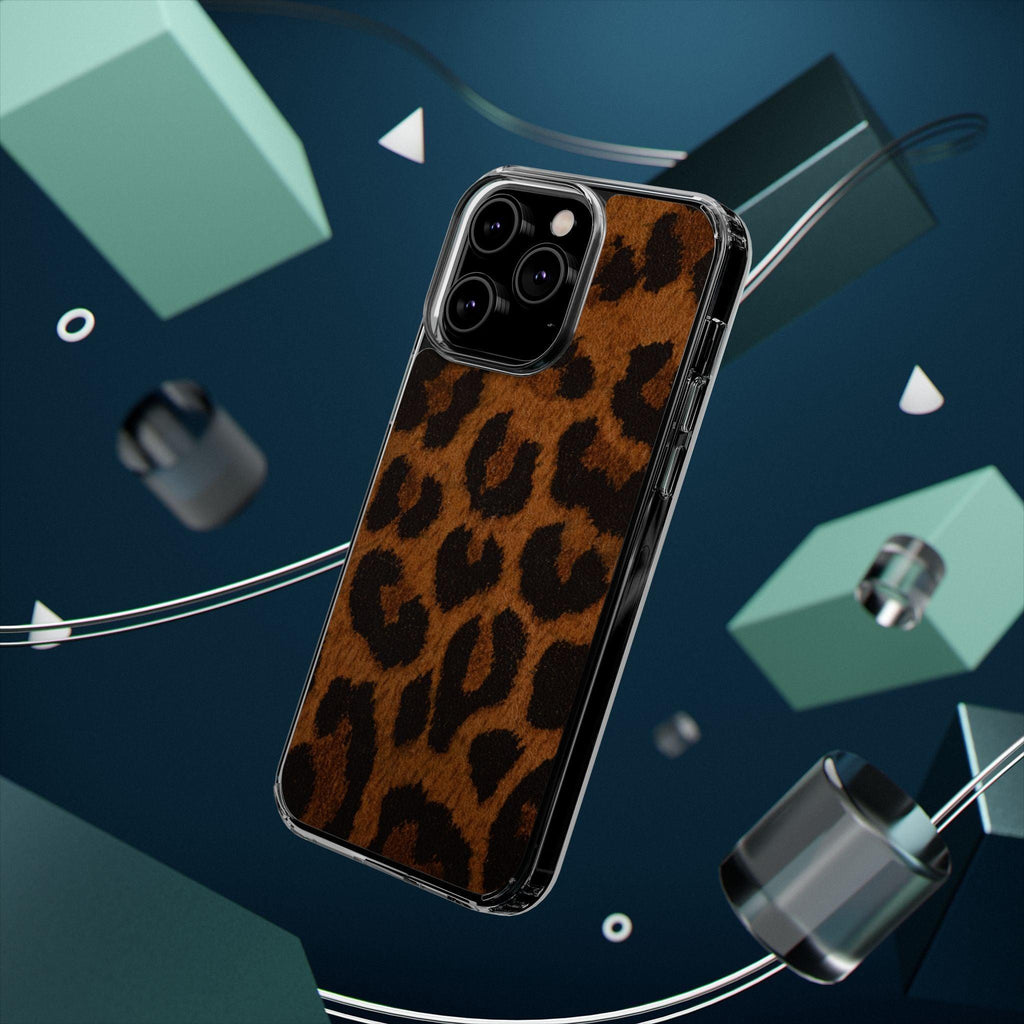 Clear Cases Cheeta Print