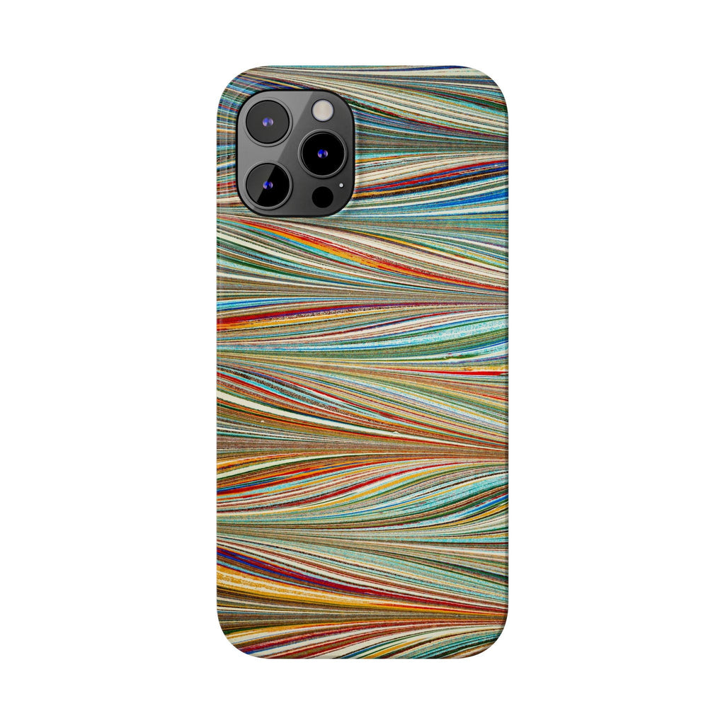 Florentine Multi-Colored Marbled Phone Case