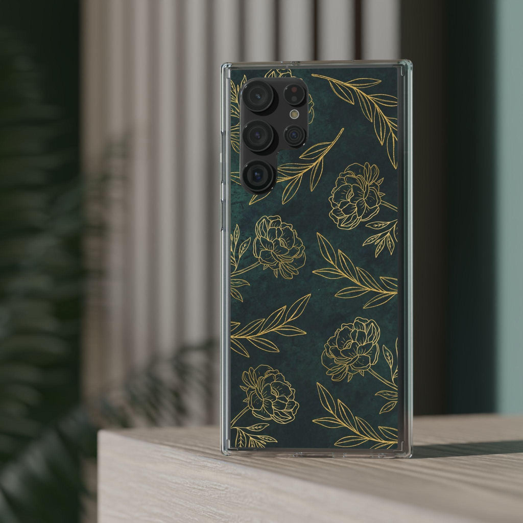 Floral Pattern Clear Cases