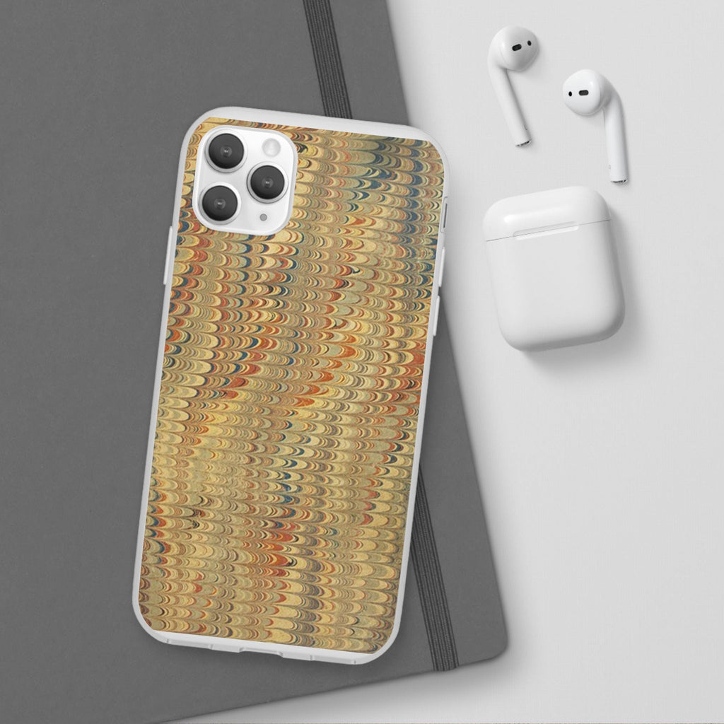 Golden Fall Neutrals Italian Marbled Design Stylish Phone Cases