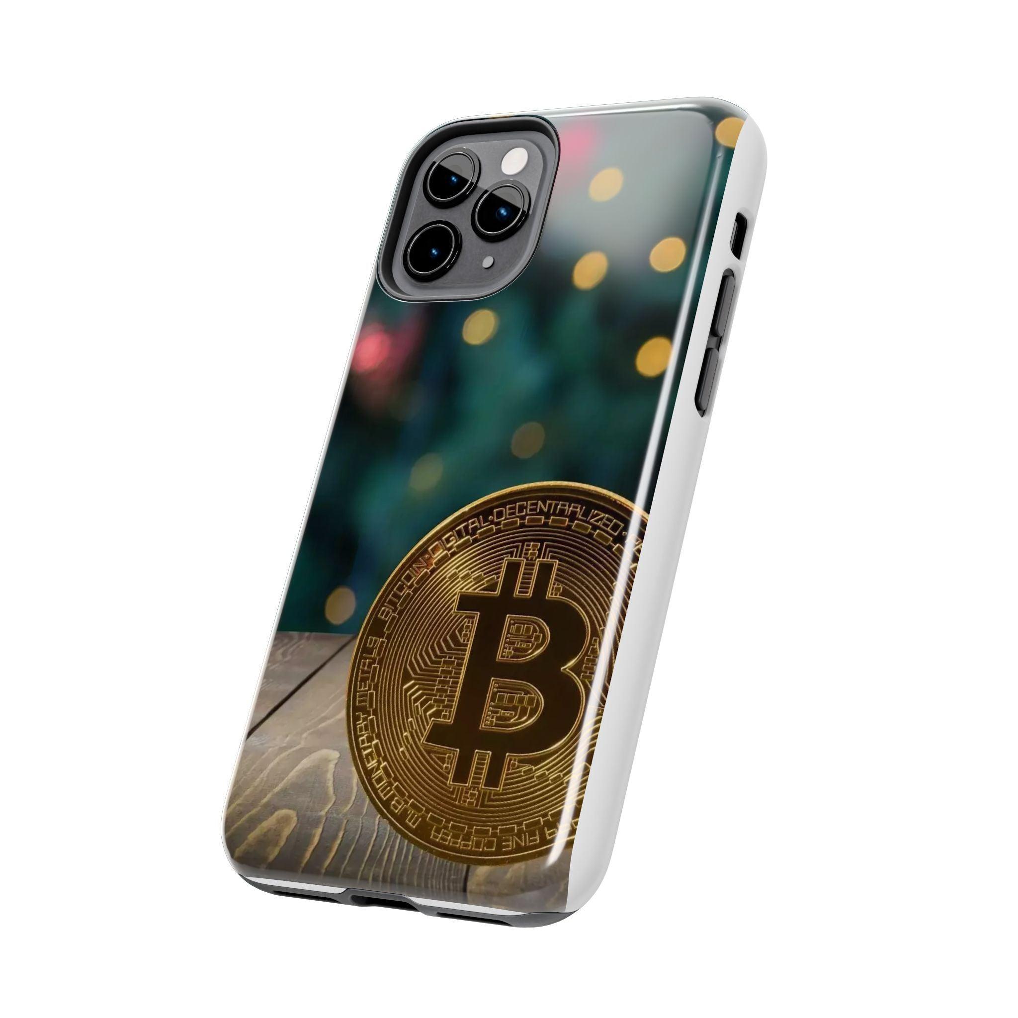 Crypto Bitcoin High Quality Printed Tough Phone Cases