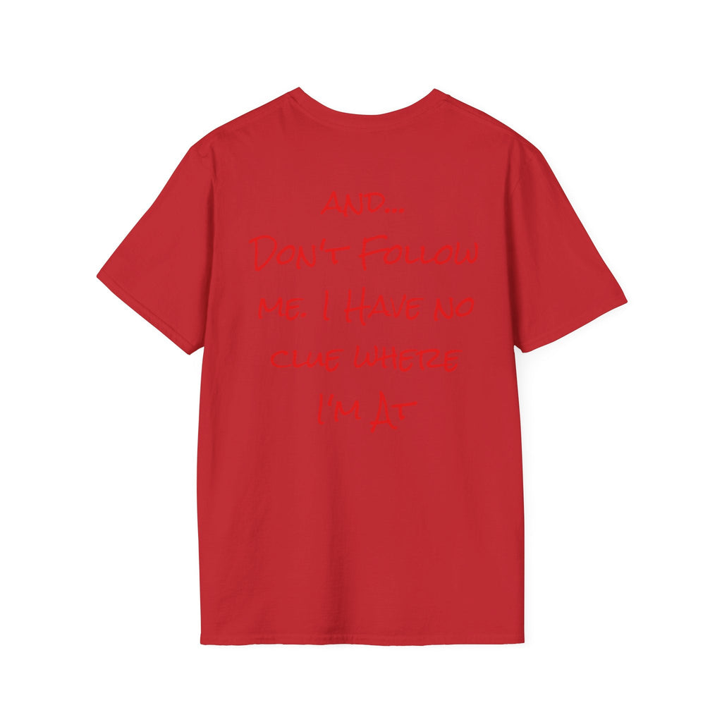 Funny 'Don't Ask Me Why I'm Smiling — I'm High!' T-Shirt — Novelty Stoner Graphic Tee