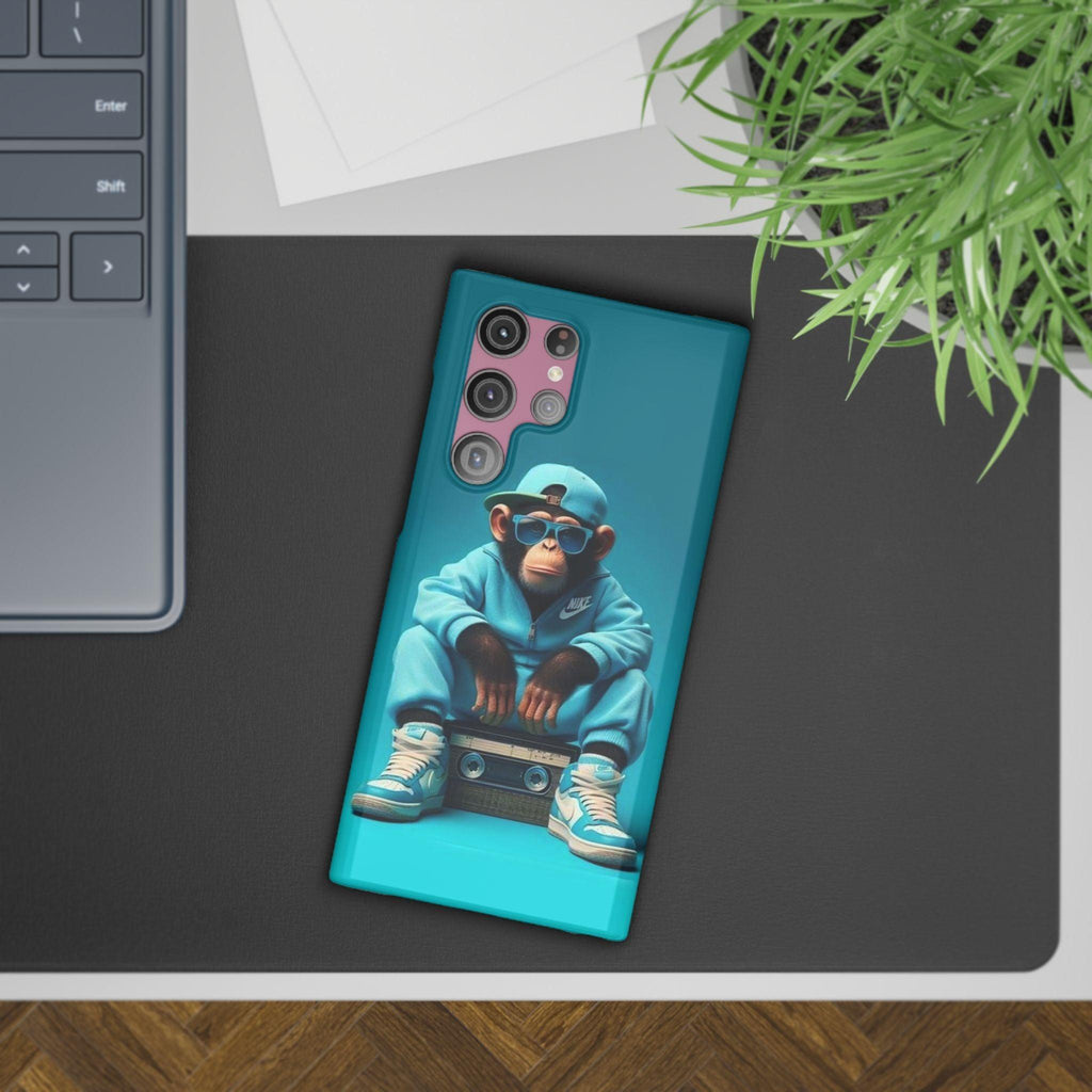 Monkey Madness Phone Case – Unleash the Fun with Cartoon Style!