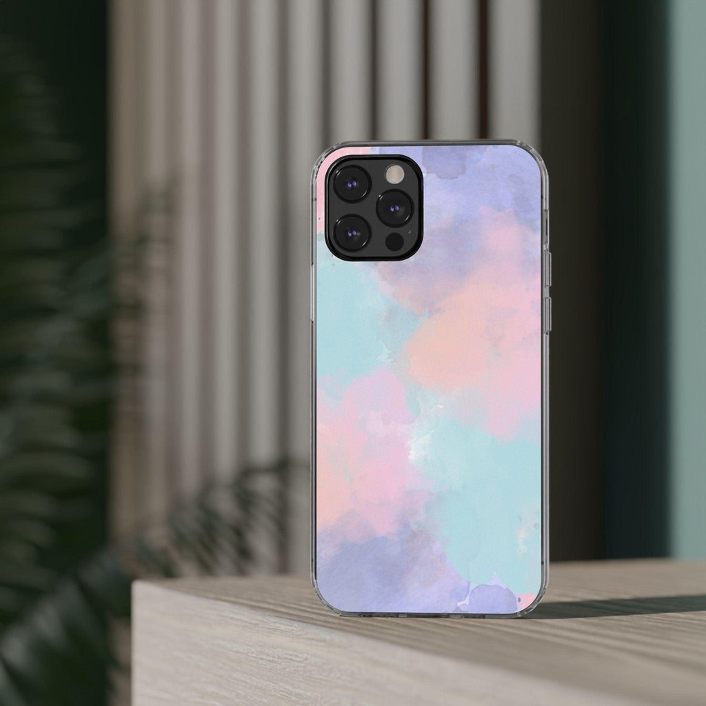 Shades of Pastel Clear Cases