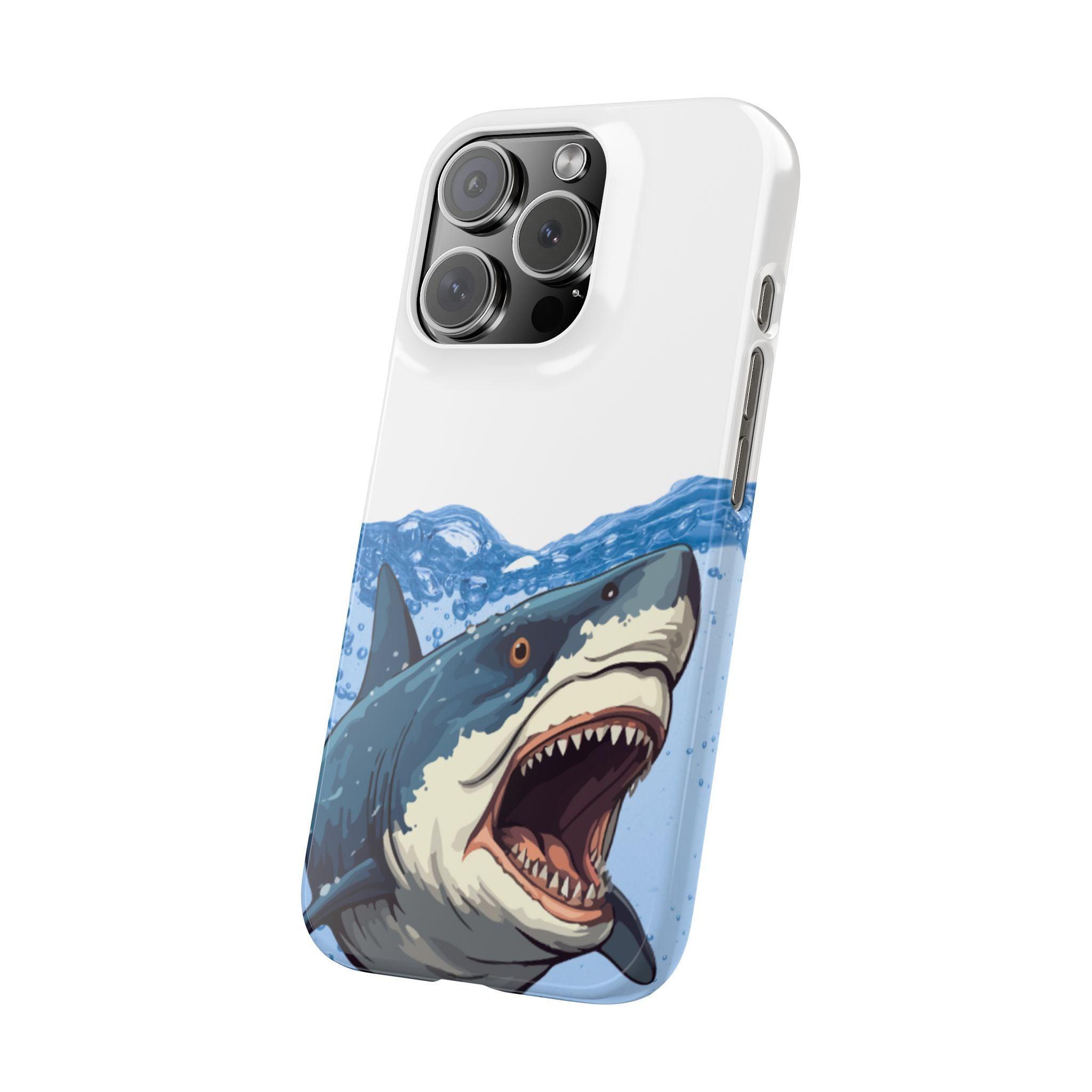 Shark Frenzy Phone Case – Dive into Bold Style