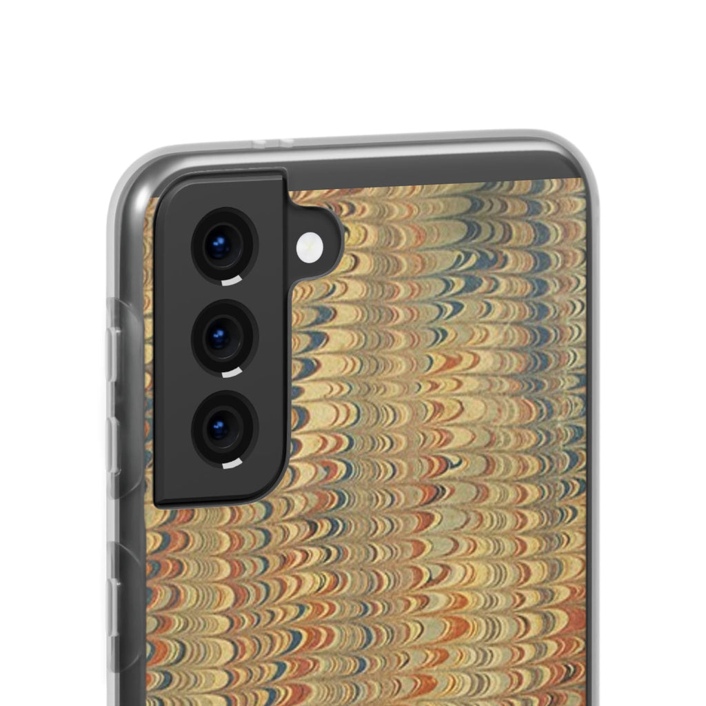Golden Fall Neutrals Italian Marbled Design Stylish Phone Cases