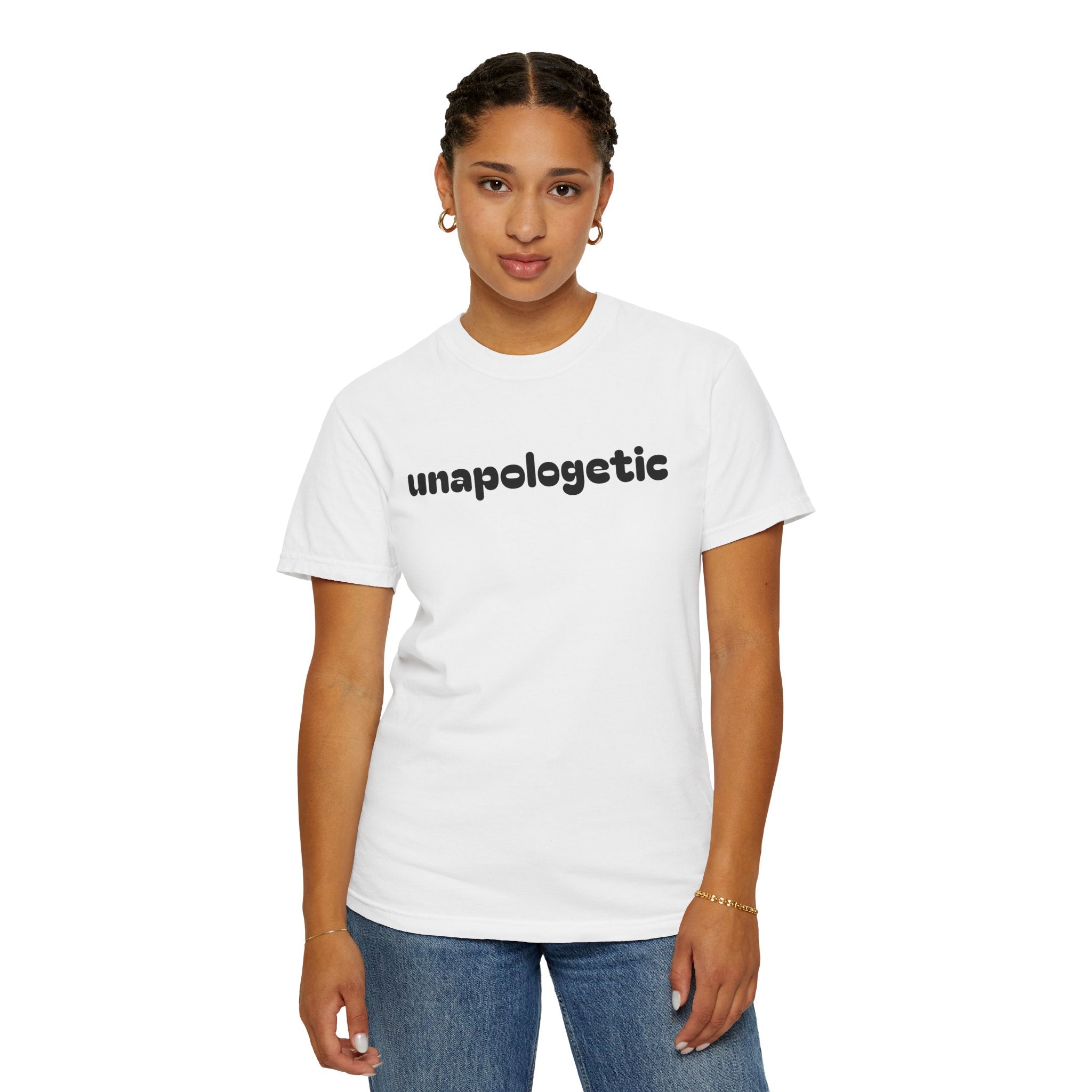 Unapologetically Feminist Tee - Garment-Dyed Cotton - DipaliZ