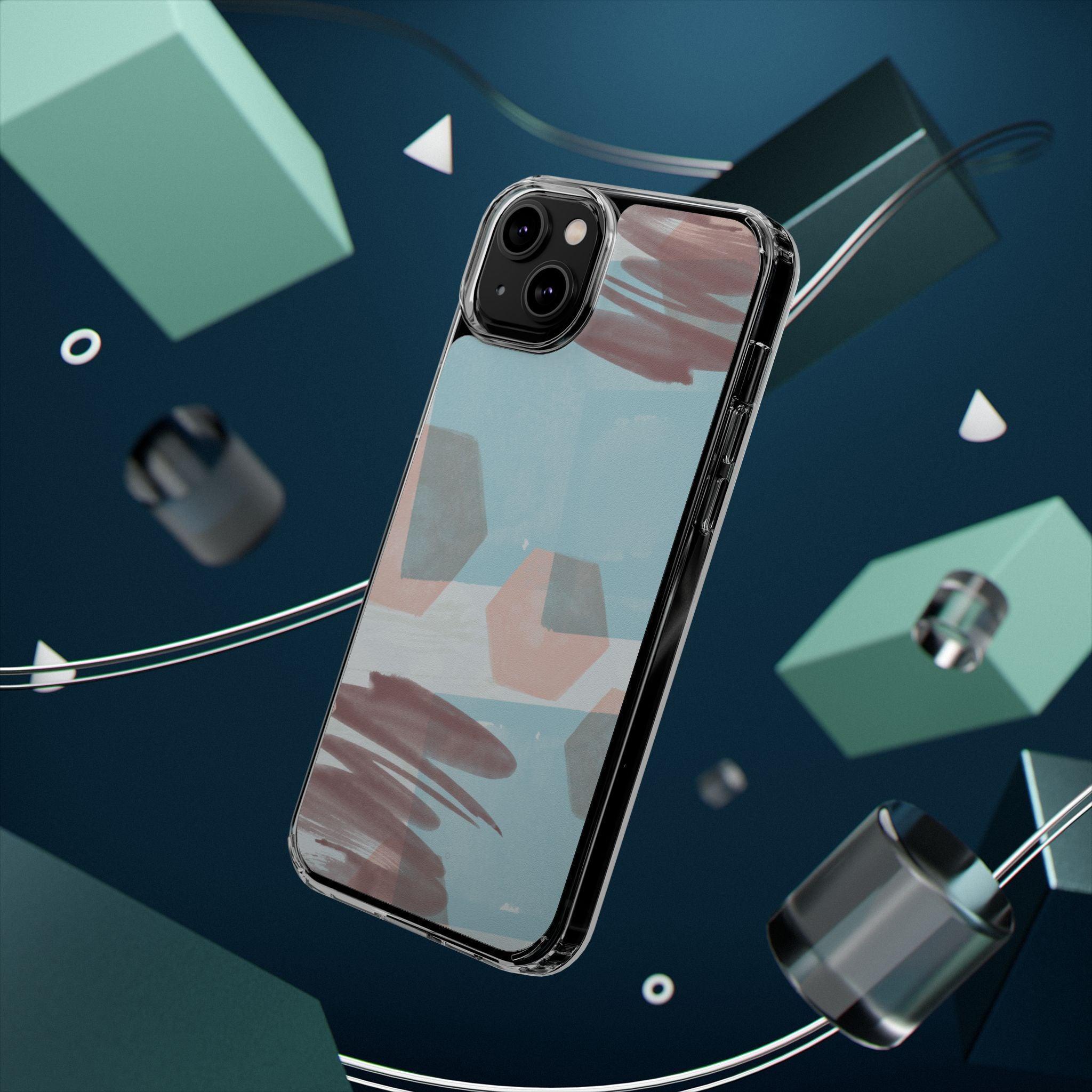 Shades In Abstract Clear Cases