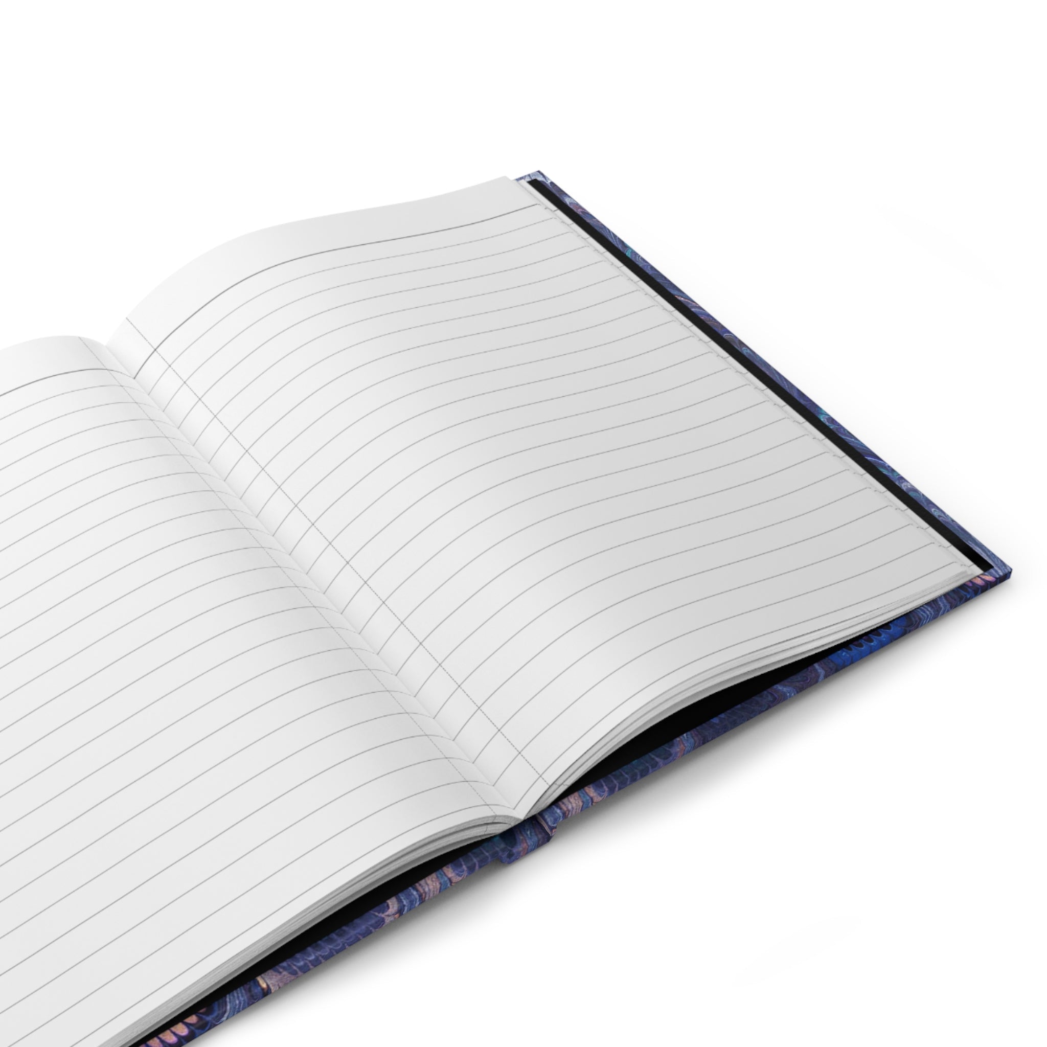 Feather Marble Hardcover Journal