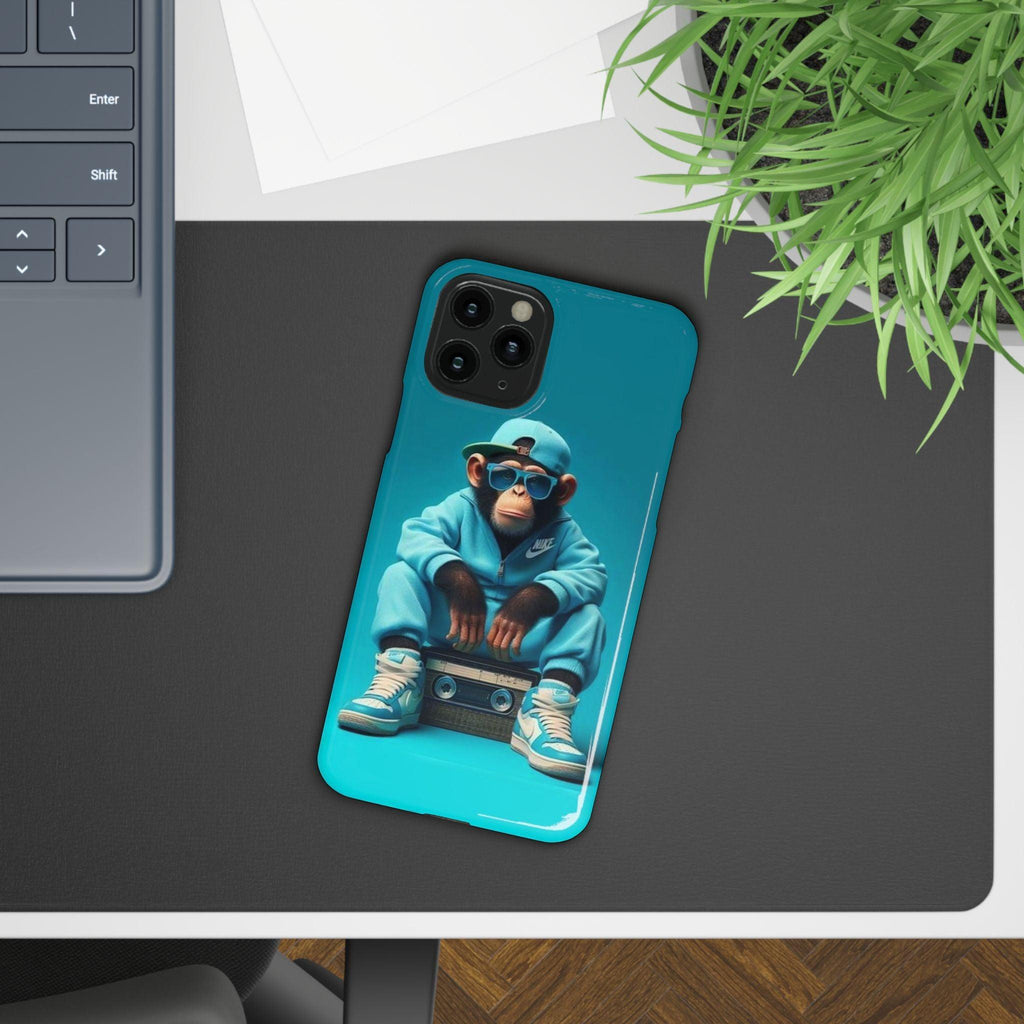 Monkey Madness Phone Case – Unleash the Fun with Cartoon Style!