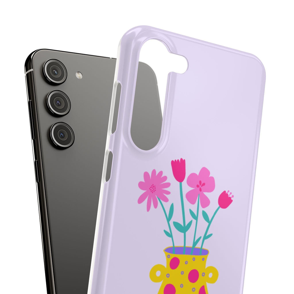 Floral Pot Phone Case – Bloom with Style Everywhere You Go